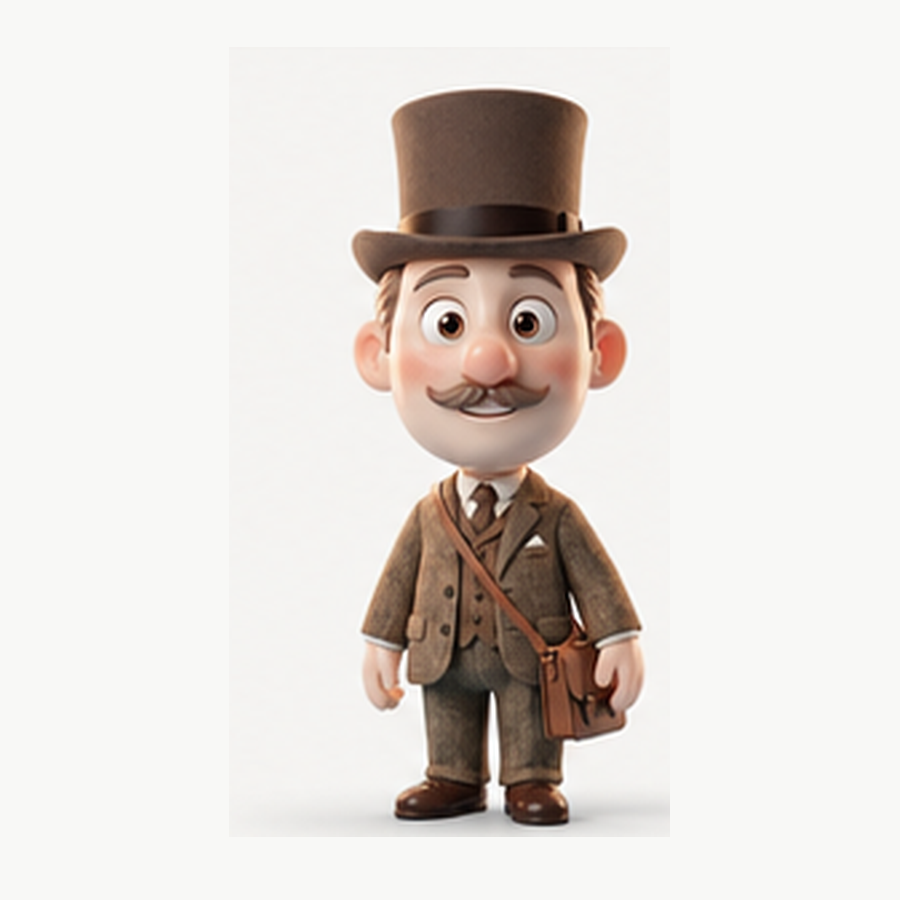 Interactive character turnaround
